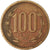 Monnaie, Chile, 100 Pesos, 1987, Santiago, TB+, Aluminum-Bronze, KM:226.1
