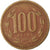 Monnaie, Chile, 100 Pesos, 1992, Santiago, TTB, Aluminum-Bronze, KM:226.2