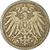 Monnaie, GERMANY - EMPIRE, Wilhelm II, 5 Pfennig, 1899, Berlin, TB+