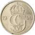 Munten, Zweden, Carl XVI Gustaf, 50 Öre, 1990, ZF, Copper-nickel, KM:855