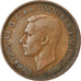 Moeda, Grã-Bretanha, George VI, Penny, 1946, VF(30-35), Bronze, KM:845