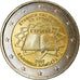 Grecia, 2 Euro, Traité de Rome 50 ans, 2007, EBC, Bimetálico, KM:216