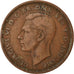 Moeda, Grã-Bretanha, George VI, Penny, 1940, VF(30-35), Bronze, KM:845