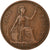 Moeda, Grã-Bretanha, George VI, Penny, 1940, VF(30-35), Bronze, KM:845