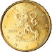 Finland, 10 Euro Cent, 2010, AU(55-58), Brass, KM:126