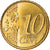 Finlandia, 10 Euro Cent, 2010, SPL-, Ottone, KM:126