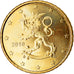 Finlande, 50 Euro Cent, 2010, SUP, Laiton, KM:128