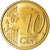 Finland, 10 Euro Cent, 2011, AU(55-58), Brass, KM:126