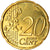 Belgium, 20 Euro Cent, 2002, AU(55-58), Brass, KM:228