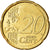 Belgium, 20 Euro Cent, 2010, AU(55-58), Brass, KM:278