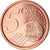 REPUBLIEK IERLAND, 5 Euro Cent, 2011, UNC-, Copper Plated Steel, KM:34