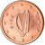 REPUBBLICA D’IRLANDA, Euro Cent, 2012, SPL, Acciaio placcato rame, KM:32