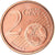 REPUBLIKA IRLANDII, 2 Euro Cent, 2012, Sandyford, MS(63), Miedź platerowana