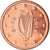 REPUBLIKA IRLANDII, Euro Cent, 2013, Sandyford, MS(63), Miedź platerowana