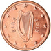 IRELAND REPUBLIC, Euro Cent, 2013, SPL, Copper Plated Steel, KM:32