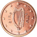 REPUBBLICA D’IRLANDA, 2 Euro Cent, 2013, SPL, Acciaio placcato rame, KM:33