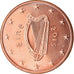 IRELAND REPUBLIC, 5 Euro Cent, 2015, MS(63), Copper Plated Steel