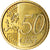 Italy, 50 Euro Cent, 2010, MS(63), Brass, KM:249