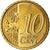 Malta, 10 Euro Cent, 2013, MS(63), Mosiądz