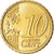 Áustria, 10 Euro Cent, 2008, MS(63), Latão, KM:3139