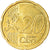 Austria, 20 Euro Cent, 2013, MS(63), Brass