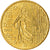 France, 50 Euro Cent, 1999, EF(40-45), Brass, KM:1287