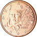 Frankrijk, Euro Cent, 2005, PR, Copper Plated Steel, KM:1282