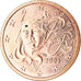 Francja, 2 Euro Cent, 2005, Paris, AU(55-58), Miedź platerowana stalą, KM:1283