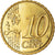 França, 10 Euro Cent, 2010, EF(40-45), Latão, KM:1410