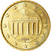 GERMANY - FEDERAL REPUBLIC, 10 Euro Cent, 2004, MS(63), Brass, KM:210