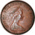 Moeda, Jersey, Elizabeth II, 2 Pence, 1981, EF(40-45), Bronze, KM:47