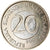 Moneda, Eslovenia, 20 Tolarjev, 2004, Kremnica, SC, Cobre - níquel, KM:51