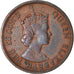 Münze, Osten Karibik Staaten, Elizabeth II, Cent, 1955, S+, Bronze, KM:2