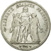 Coin, France, Hercule, 5 Francs, 1876, Bordeaux, VF(30-35), Silver, KM:820.2