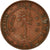 Moneda, Ceilán, George VI, Cent, 1942, MBC, Bronce, KM:111a