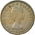 Coin, Great Britain, Elizabeth II, Florin, Two Shillings, 1956, EF(40-45)