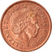 Coin, Great Britain, Elizabeth II, Penny, 2010, AU(55-58), Copper Plated Steel