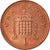 Coin, Great Britain, Elizabeth II, Penny, 2005, AU(55-58), Copper Plated Steel