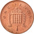 Coin, Great Britain, Elizabeth II, Penny, 2007, AU(55-58), Copper Plated Steel