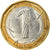 Coin, Bulgaria, Lev, 2002, Sofia, AU(55-58), Bi-Metallic, KM:254
