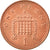 Coin, Great Britain, Elizabeth II, Penny, 2006, AU(55-58), Copper Plated Steel