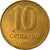 Monnaie, Argentine, 10 Centavos, 2008, TTB, Brass plated steel, KM:107a