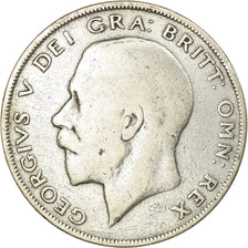 Moneta, Wielka Brytania, George V, 1/2 Crown, 1922, VF(20-25), Srebro, KM:818.2