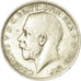 Moneda, Gran Bretaña, George V, Florin, Two Shillings, 1916, MBC, Plata, KM:817