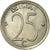 Münze, Belgien, 25 Centimes, 1971, Brussels, SS+, Copper-nickel, KM:153.2