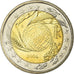 Italia, 2 Euro, World Food Programme, 2004, SC, Bimetálico, KM:237