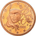 France, 5 Euro Cent, 2000, BE, MS(65-70), Copper Plated Steel, KM:1284