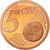 Frankrijk, 5 Euro Cent, 2000, BE, FDC, Copper Plated Steel, KM:1284