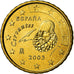 Espagne, 10 Euro Cent, 2003, SPL, Laiton, KM:1043