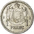 Moneda, Mónaco, Louis II, Franc, 1943, MBC, Aluminio, KM:120, Gadoury:131